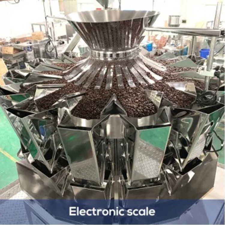 304SS Combined Scale Automatic Packaging Machine Multihead For Nut Or Granules