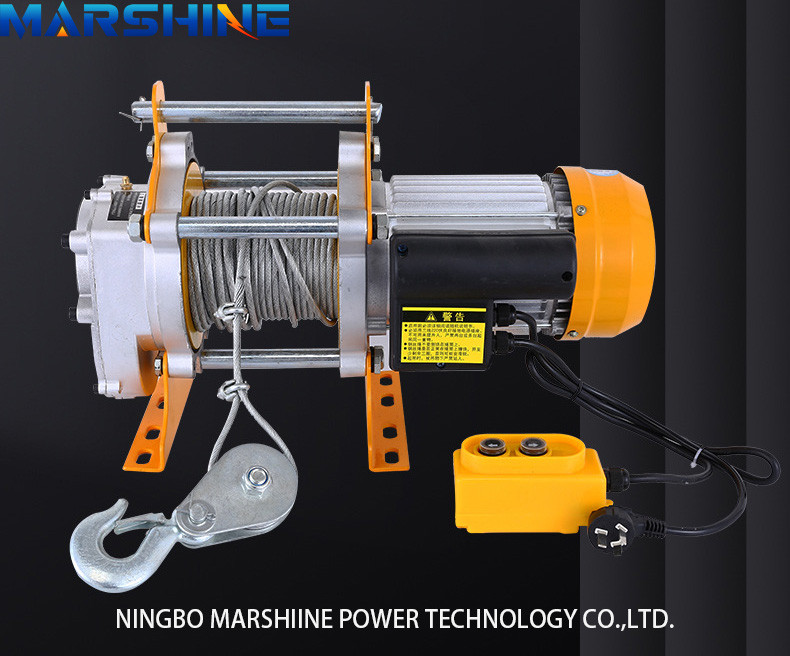 Heavy Duty 500kg 1000kg KCD Multifunctional Electric Motor Hoist Electric Motor Winch