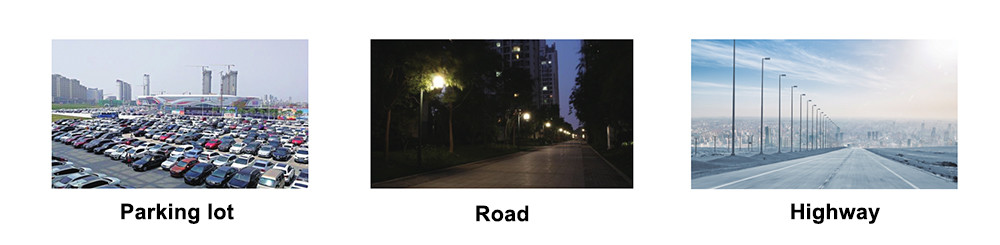 CCT 2700-6500K LED Street Light High Luminous 30 60 90 120 Degree 160lm/w 180W