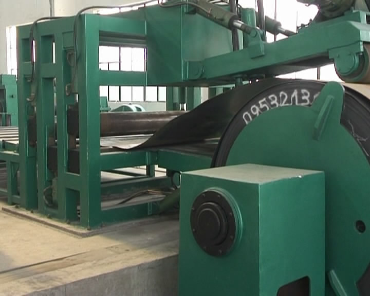 High Precision Cut To Length Line Metal Sheet Cutting Machine / Sheet Metal Slitter Machine