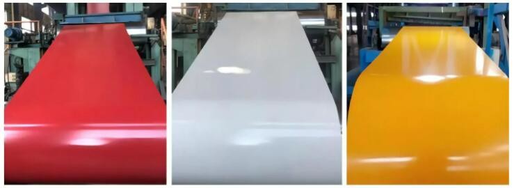Color Coated Galvalume Steel Coil ASTM A755 / CGCC / EN 10346