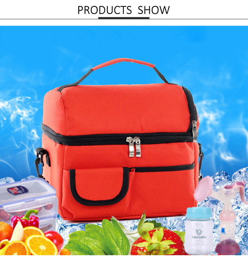 Oxford Insulated Lunch Cooler Bags