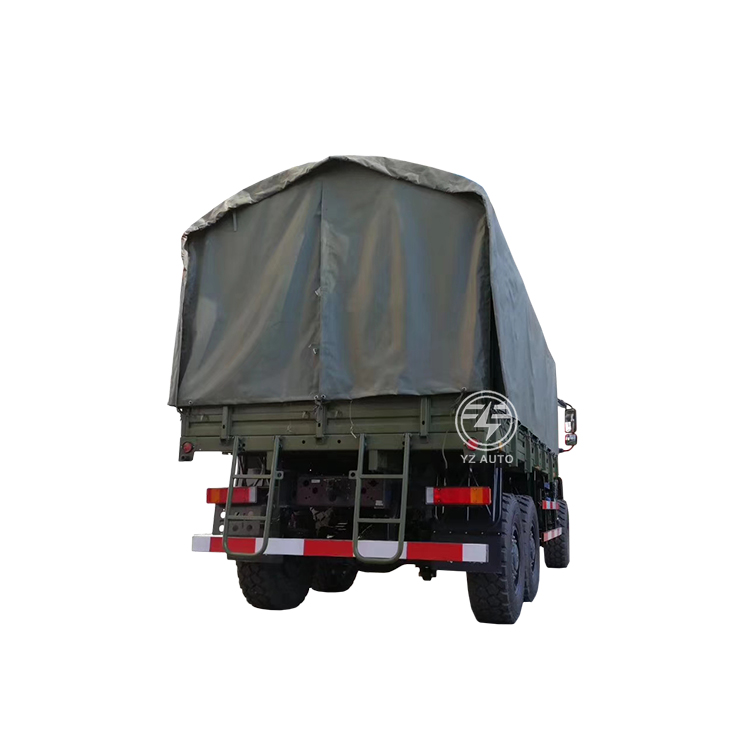 Single Cab 6x6 Off Road Vehicle Carrier LHD Troop Carrier with Euro 3 Emission Standard