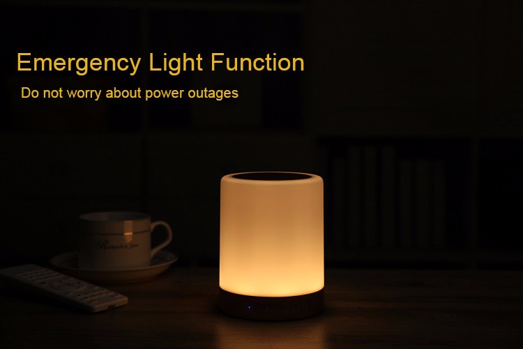 Bluetooth led colorful touch adjust brightness quran light speaker SQ112