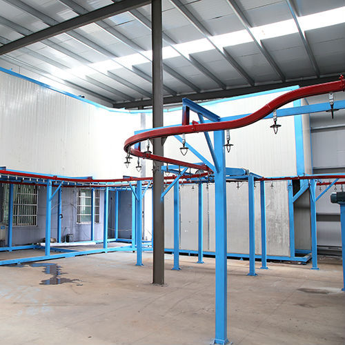 Loom Parts Industrial Powder Coating Systems Energy Saving High Precision