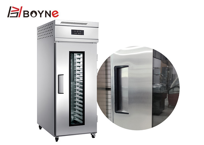220V Stainless Steel Commercial Fermentation Equipment Single Door 18 Trays