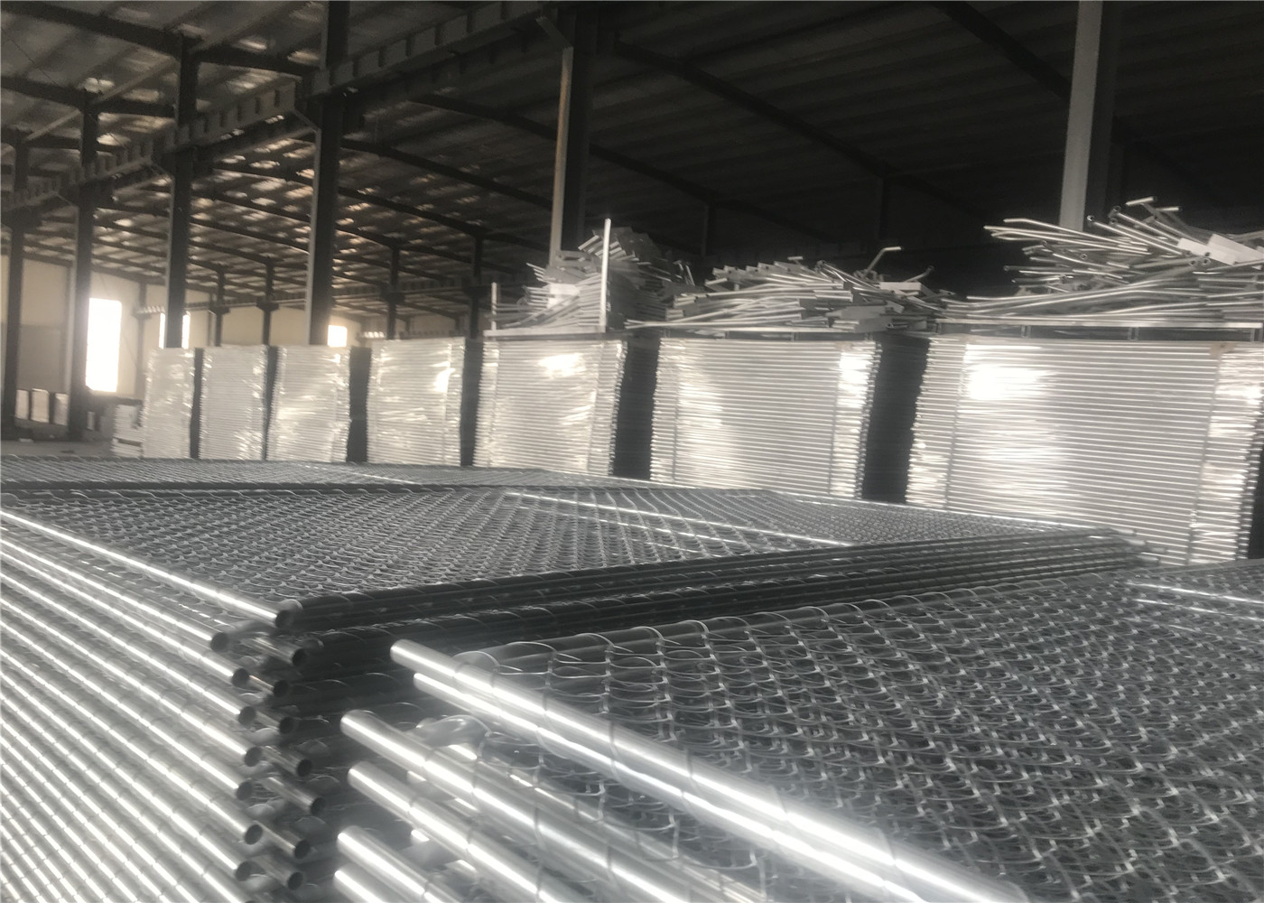 6'x9.6' and 6'x10' 6'x12' temporary chain link fence for sale