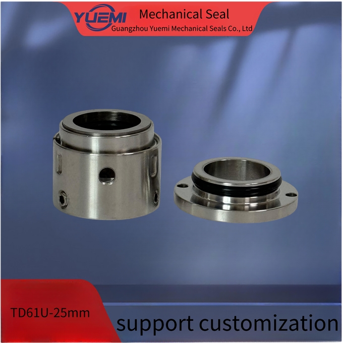 Rotor Pump Mechanical Seal For Syrup Pump / Food Factory TD61U-25mm
