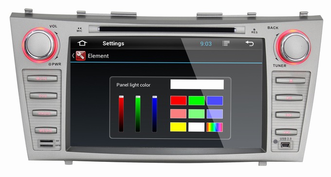 Ouchuangbo Auto GPS Navigation for Toyota Camry 2007-2011 Android 4.2 Radio Stereo iPod BT DVD Player OCB-8811B