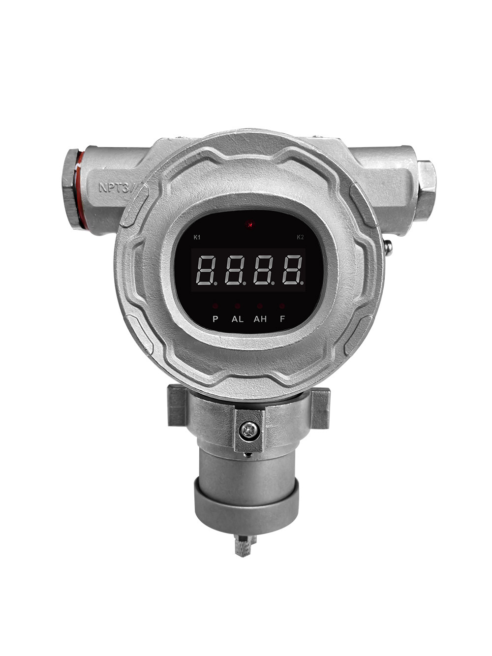 Safegas Stainless Steel Hydrogen Nitrogen Fixed Gas Detector IECEx ATEX Certified 0-1000ppm