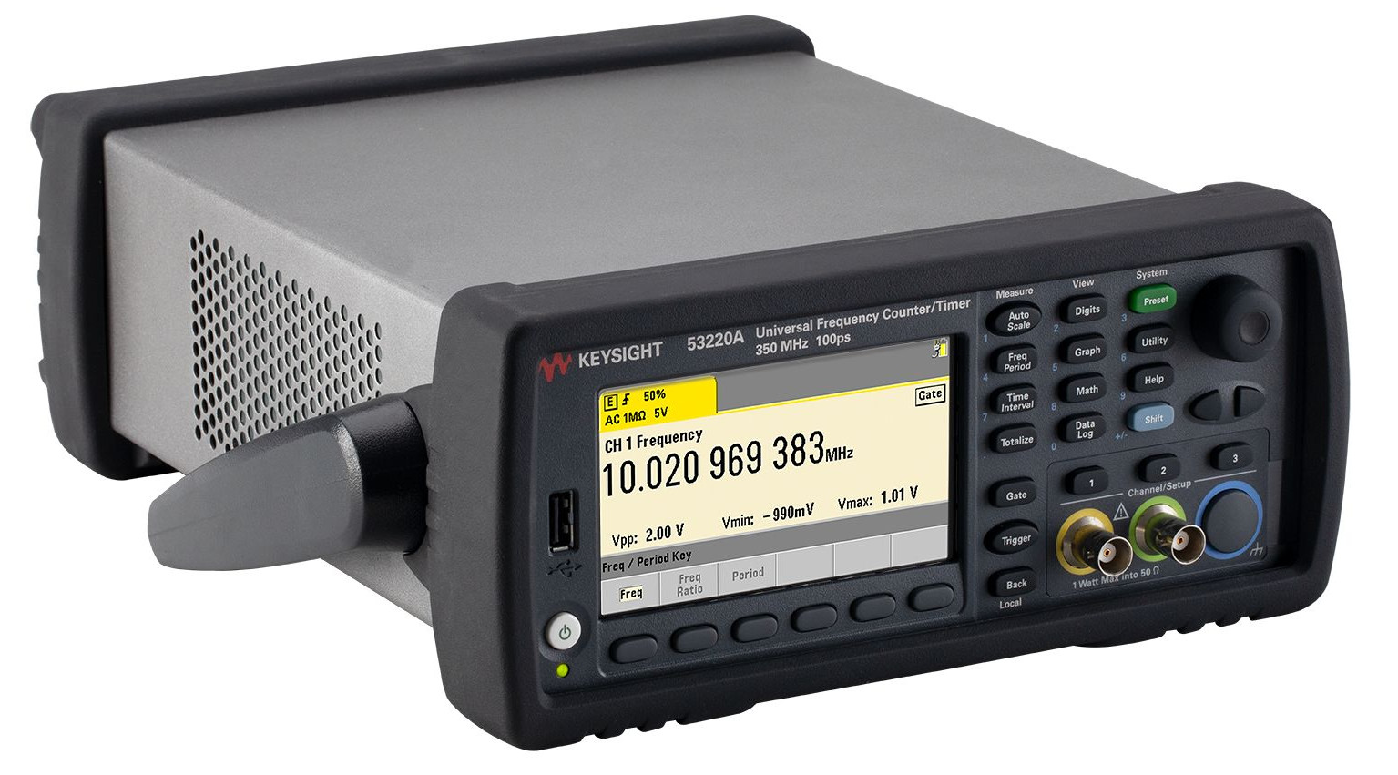 Keysight 53220A 350 MHz Universal Frequency Counter/Timer, 12 digits/s, 100 ps