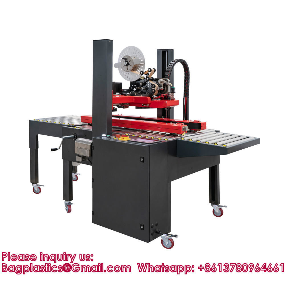 Economy Type Automatic Top & Bottom Belt Driven Carton Sealer Box Taping Machine Belts Drive Automatic Carton Sealer