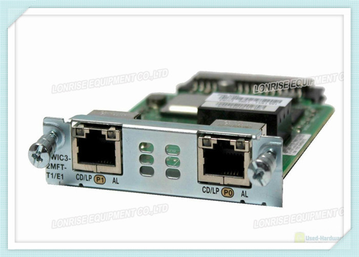 Multiflex Vwic Network Interface Card VWIC3-2MFT-T1/E1 With 2 X T1 / E1 Network Wan
