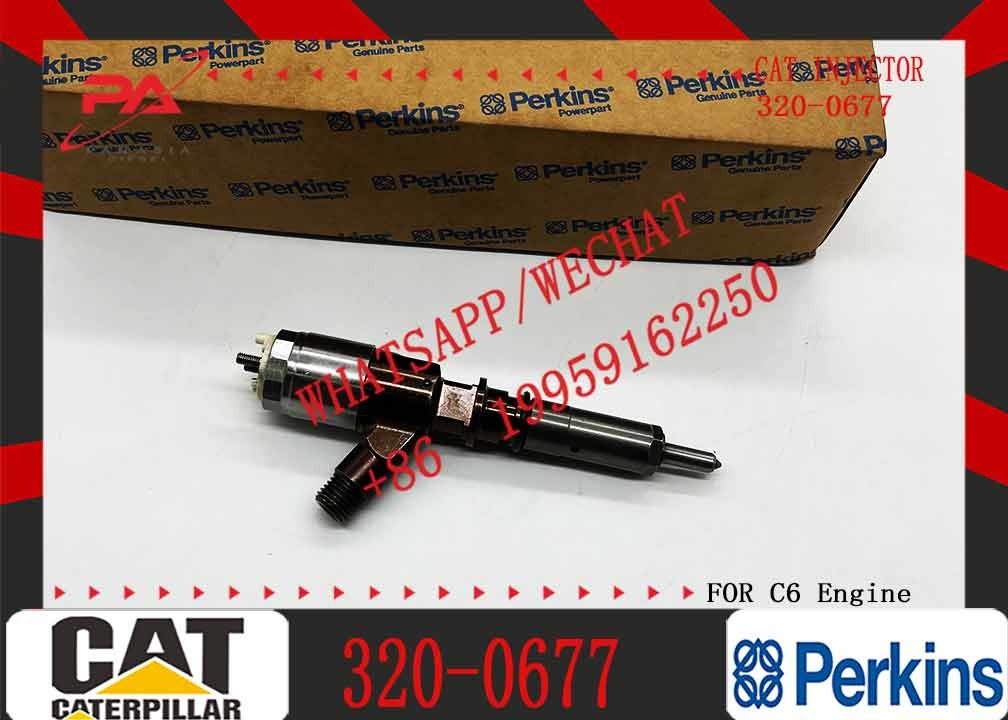 Hot Sell Brand New 3200677 320-0677 2645A746 Common Rail Excavator Fuel Injector For Caterpillar C6.6 Engine CAT Injecto