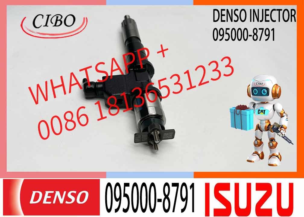 High Quality Common Rail Injector 095000-8633 095000-8790 095000-8791 8-98140249-1