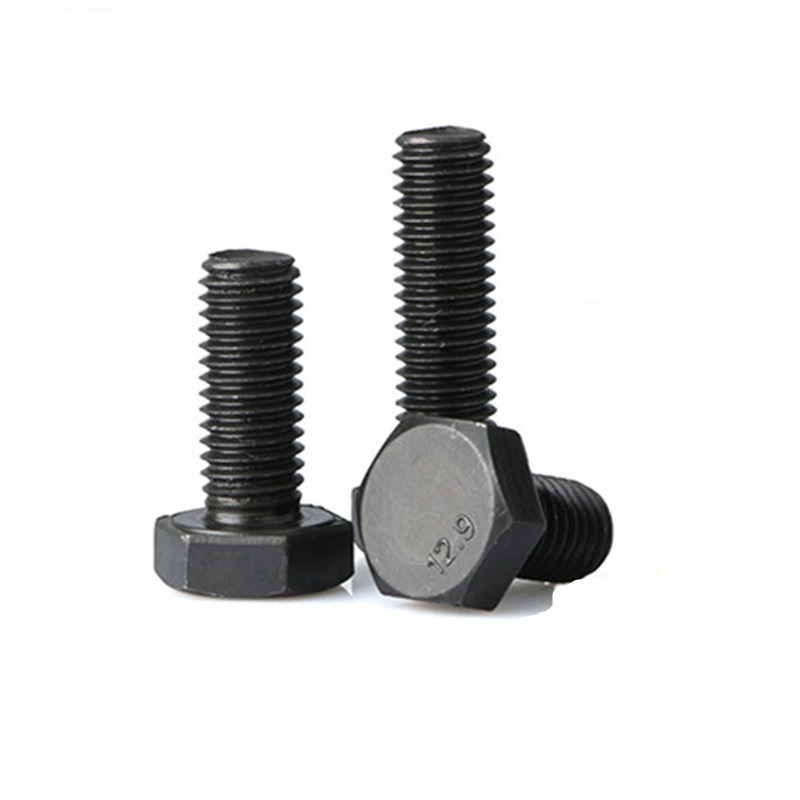 ZINC Finish 8.8 Grade Hex Bolts and Nuts M6-M36 M10 DIN933 934 for Industrial Demands