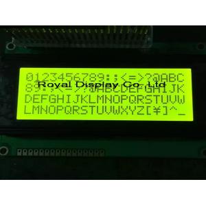 RYP2004A Standard 20x4 Character Lcd , Alphanumeric LCD Module Display