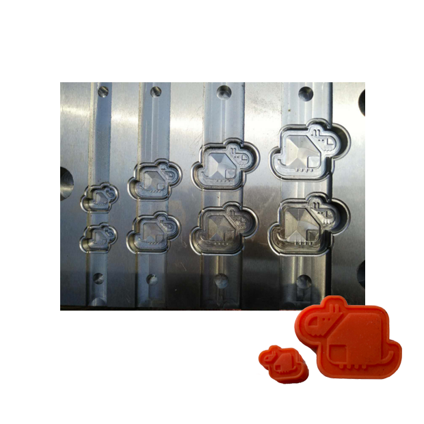 Custom Silicon Rubber Compression Mould / Plastic Injection Mold For Parts Making