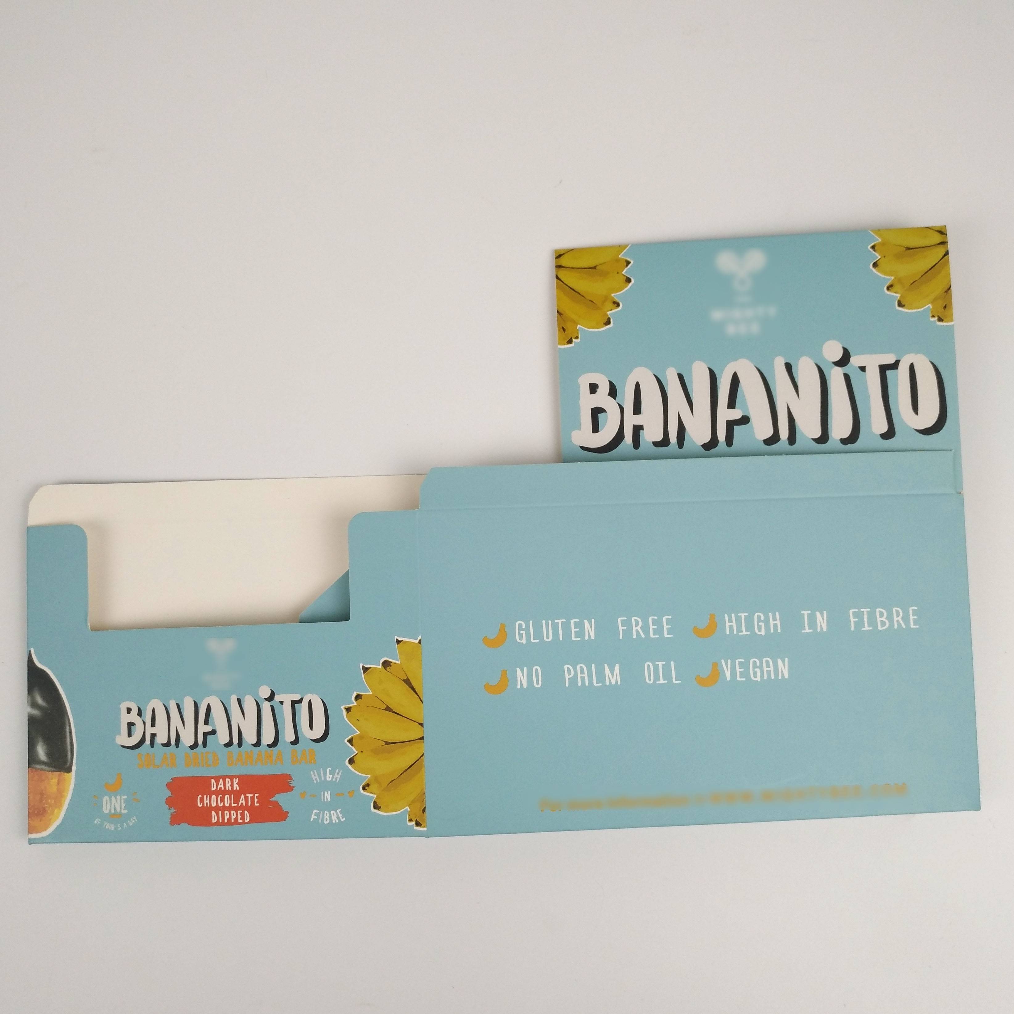Hot Custom Logo Cardboard Corrugated Counter Display Boxes Custom Logo Printed For Snacks