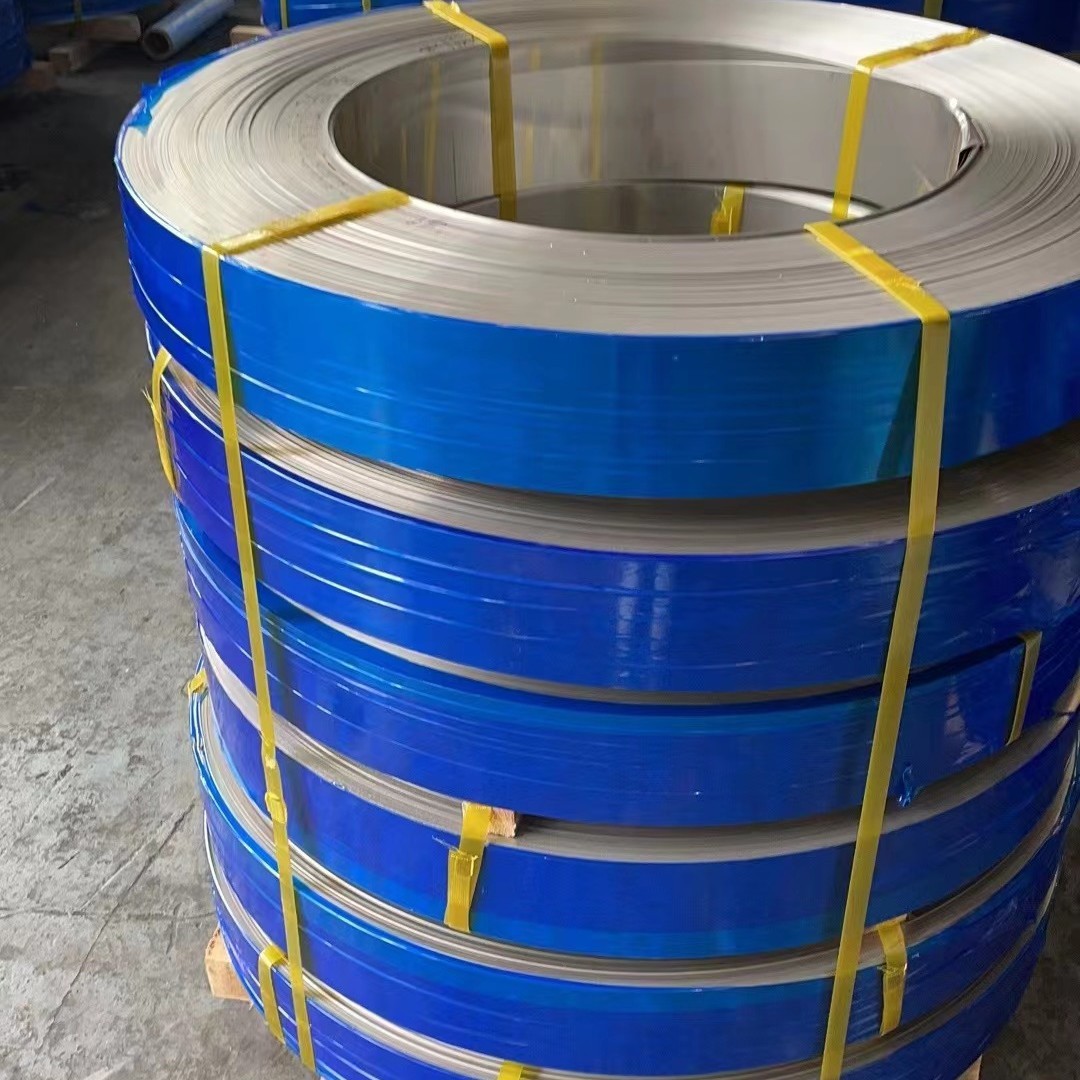 Cold Rolled ASTM A240 AISI304 SUS304 Stainless Steel Strip Coil 2B Surface 1.0*120mm