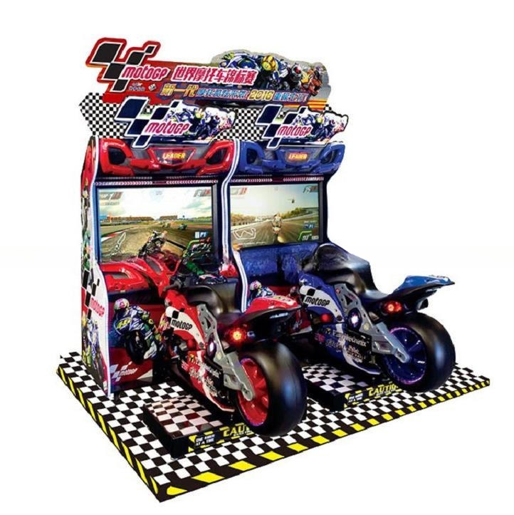 Adult Super GP Motorcycle Game Machine For Shopping Mall CE Certificated