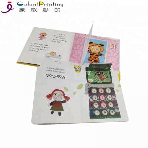 Buy cheap 350gsm Art Paper Printing Services Custom Delicate Children Educational Board Book product