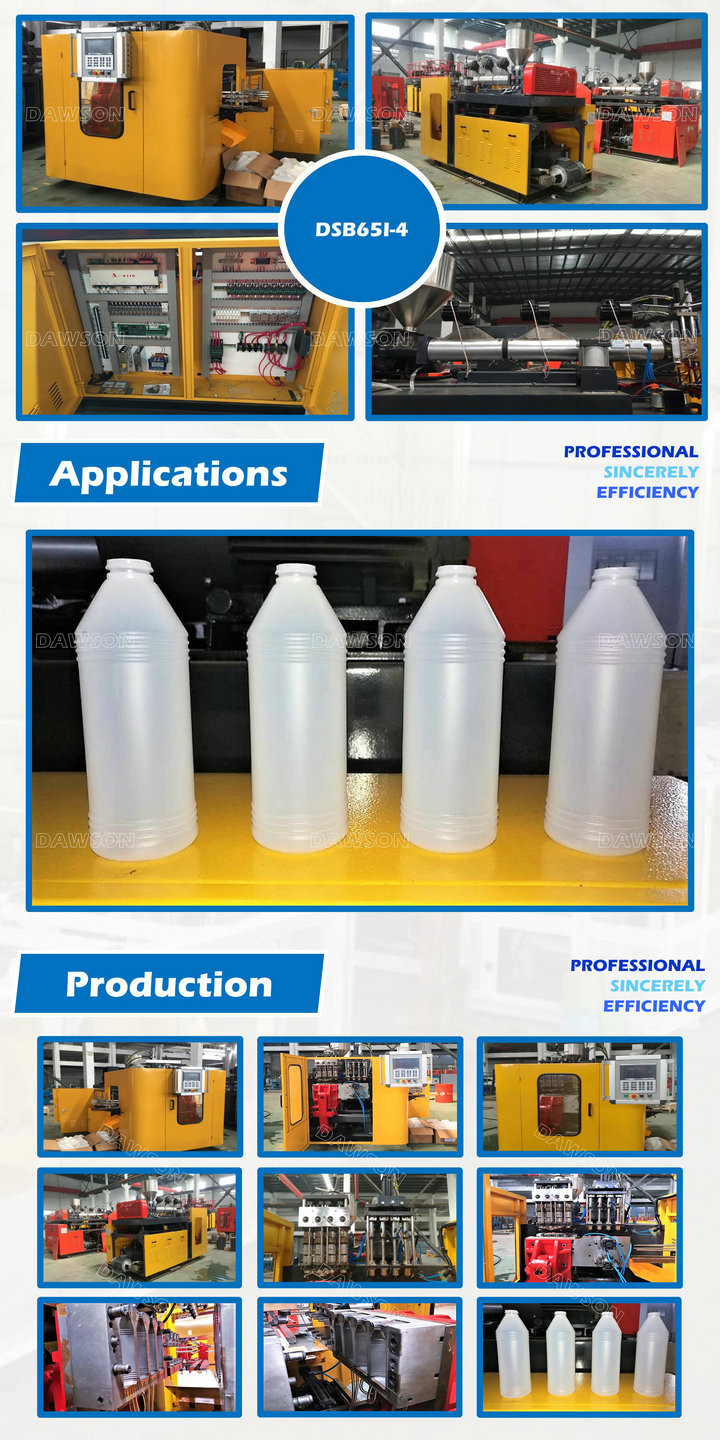 Hot Sale Plastic Moulding Machine for 2L Household Bottles