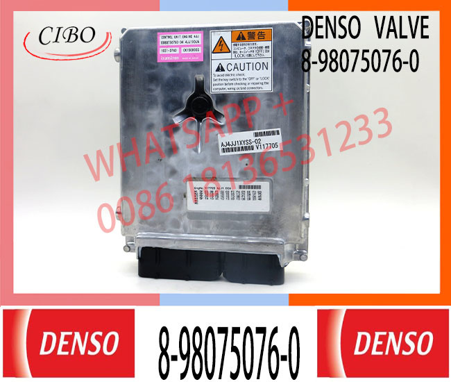 Genuine Excavator parts Engine Computer Board 8-98075076-0 898075-0760 8980750760 for 4JJ1