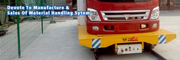 battery operated platform transport coil car ,rail manual trolley for industrial transport car