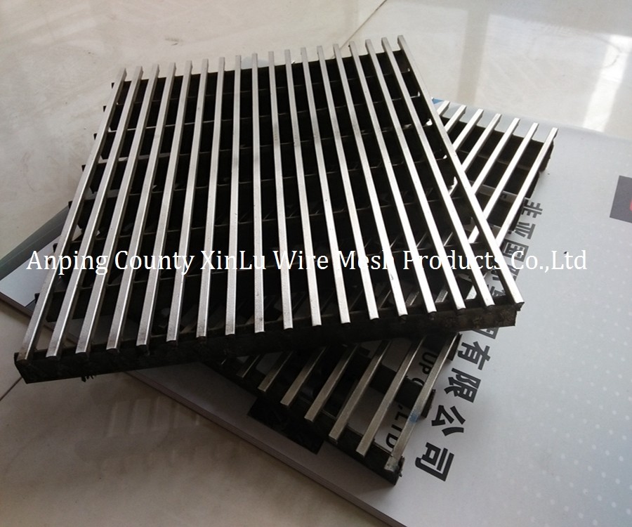 Industrial Wedge Wire Flat Panel for 4x40mm Frame Filtration Needs