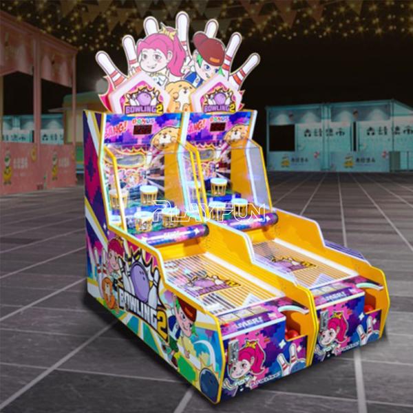 Indoor Amusement Bowling Twims Tickets Redemption Game Machine