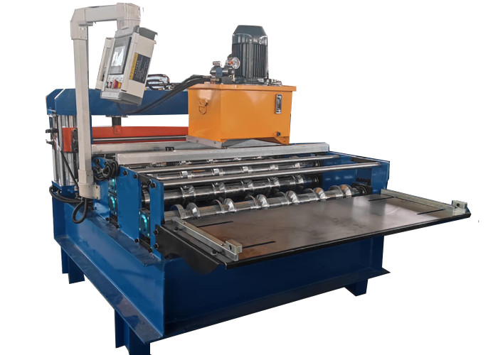 PLC Controlled Arch Curving Roof Roll Forming Machine High Productivity
