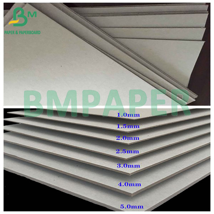 1.5MM 937GSM Both Sides Grey Back Book Binding Board For Gift Box