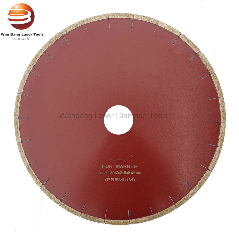 350mm 400mm 500mm 600mm Silver Brazed Marble Cutting Disc