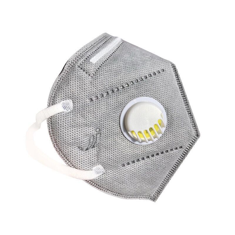 Active Carbon Disposable Medical Masks With Filter Valve For Lab Work Food Service