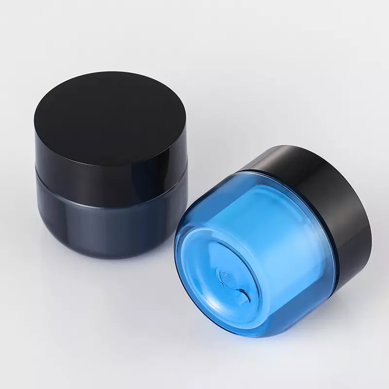 Food Grade Face Cream Powder Jar Body Butter Cosmetic Double Wall Packaging Container