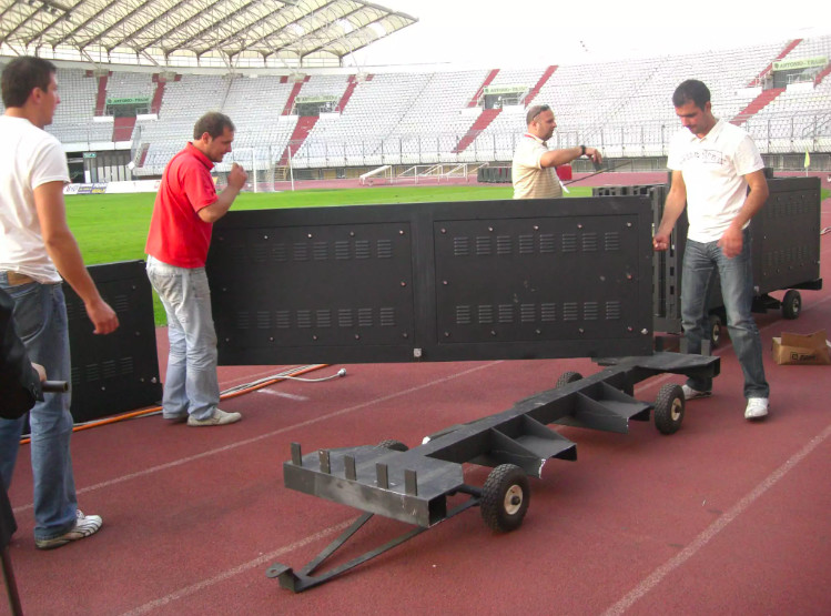 P5 P6 P8 P10 Stadium Perimeter Led Screen Modules Soccer Scoreboard