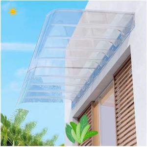 Invisible Polycarbonate Window Awning Invisible DIY PC Canopy Transparent