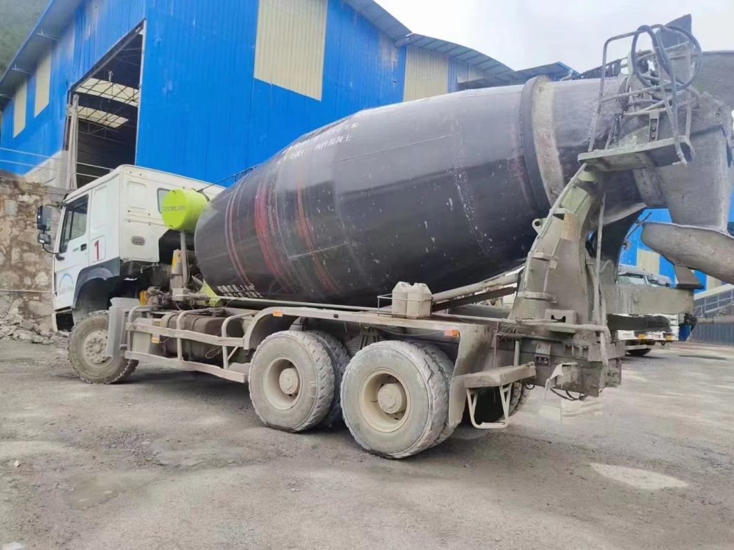 2017 Zoomlion HOWO 12cbm Used Concrete-Mixer Truck Concrete Mixing Plant