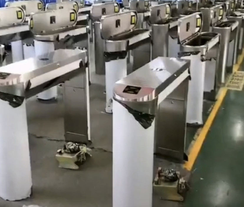 Access Control Tripod Turnstile Full Automatic 304 Stainless Steel
