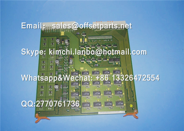 00.785.0657/02 MTO3 circuit board original used offset printing machine parts