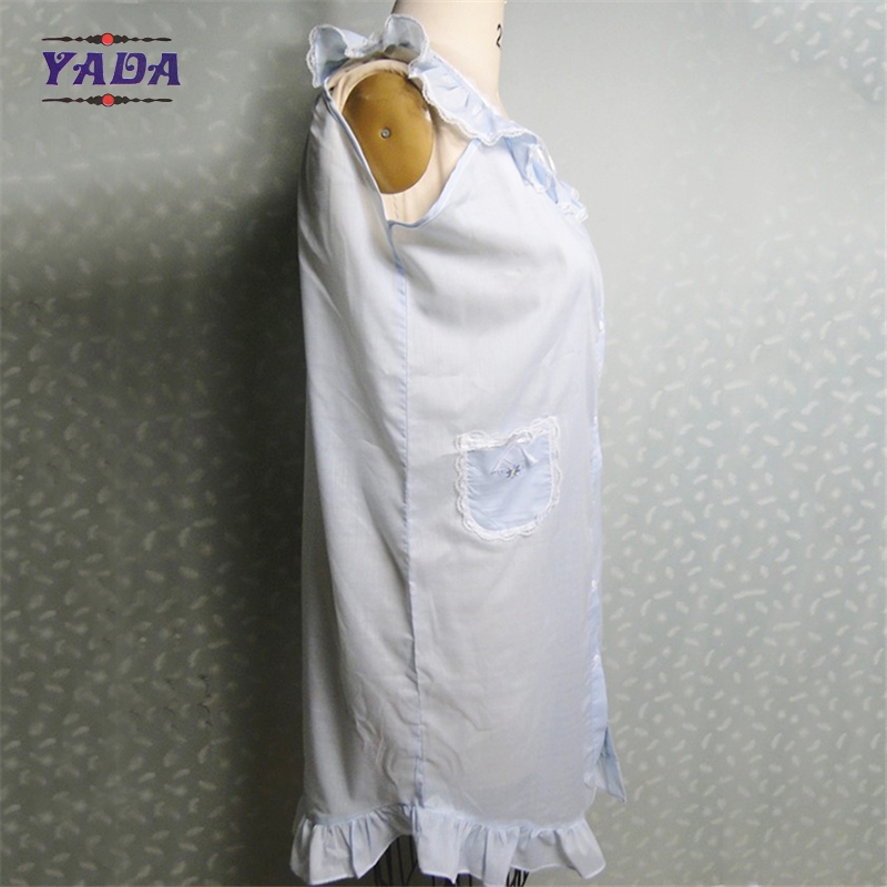 Summer anti-wrinkle comfortable ladies sleeping night gown elegant lady women autumn bodycon dress for woman