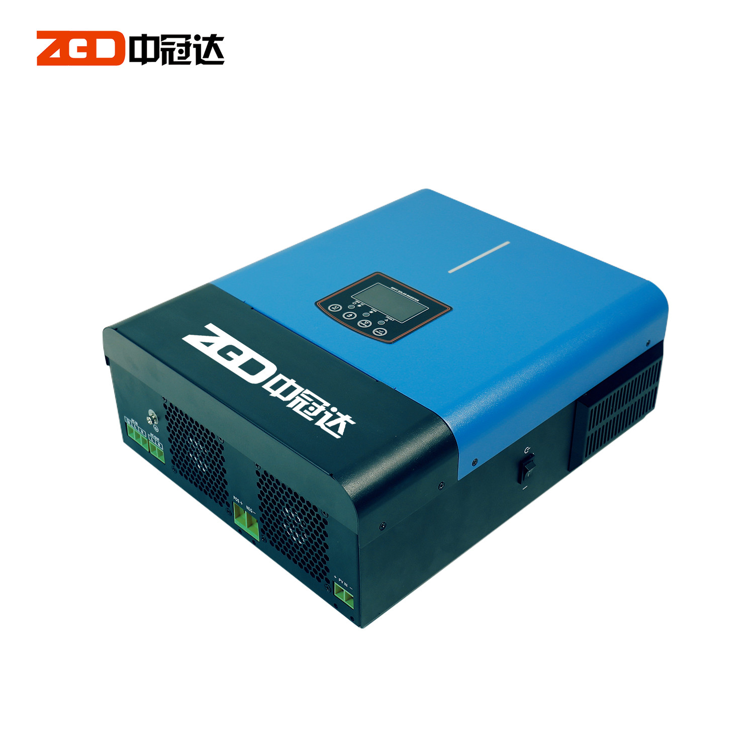 Built In PWM 5.2KW Solar Hybrid Inverter , Pure Sine Wave Solar Home Inverter