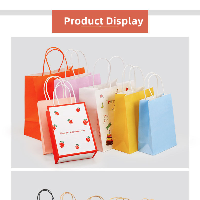 Recycled Retail Food Kraft Paper Snack Bags Packaging OEM