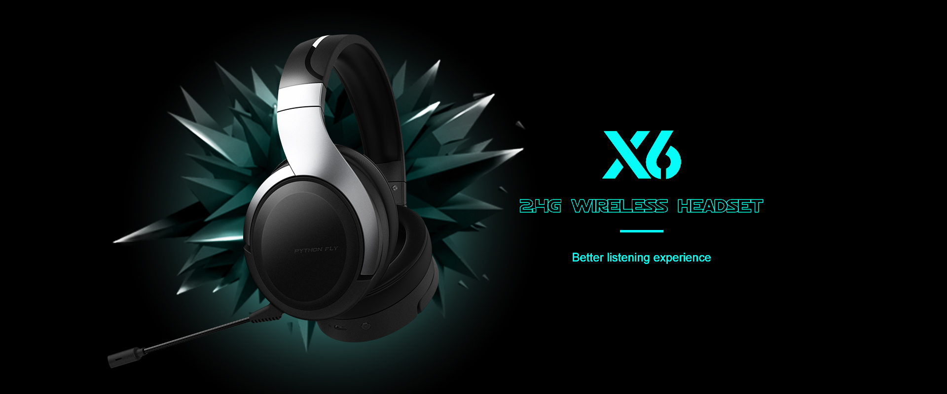 7.1 Surround Sound X6 Pro Wireless Gaming Headset for PS4 Free Gifts Sample Included