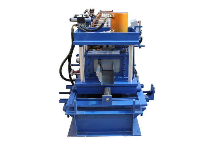 Galvanized and Aluminium metal Gutter roll forming Machine with customized designs