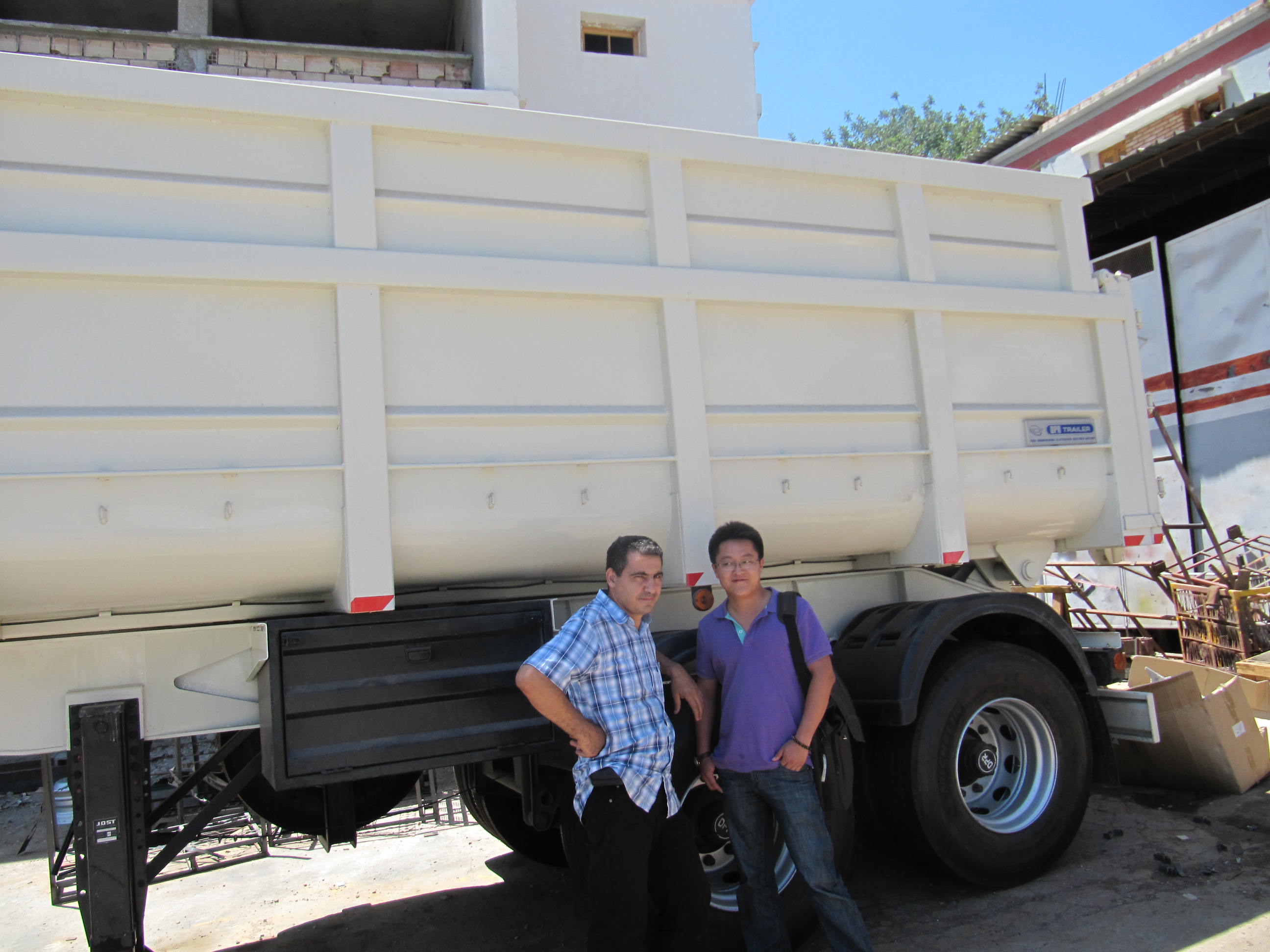 60 ft MAFI Flatbed Roller Semi Trailer for Versatile and Durable Cargo Transport