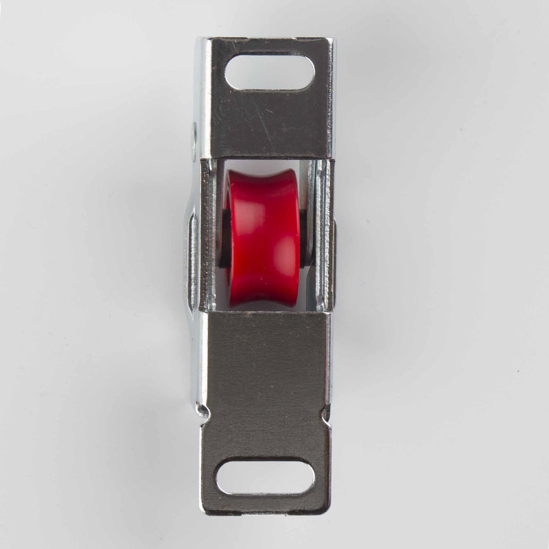 Iron External Frame Material Aluminium Door and Window with Pulley Sliding Rollers