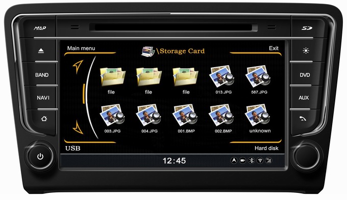 Ouchuangbo special car multimedia for VW Santana 2013 newest design OCB-243