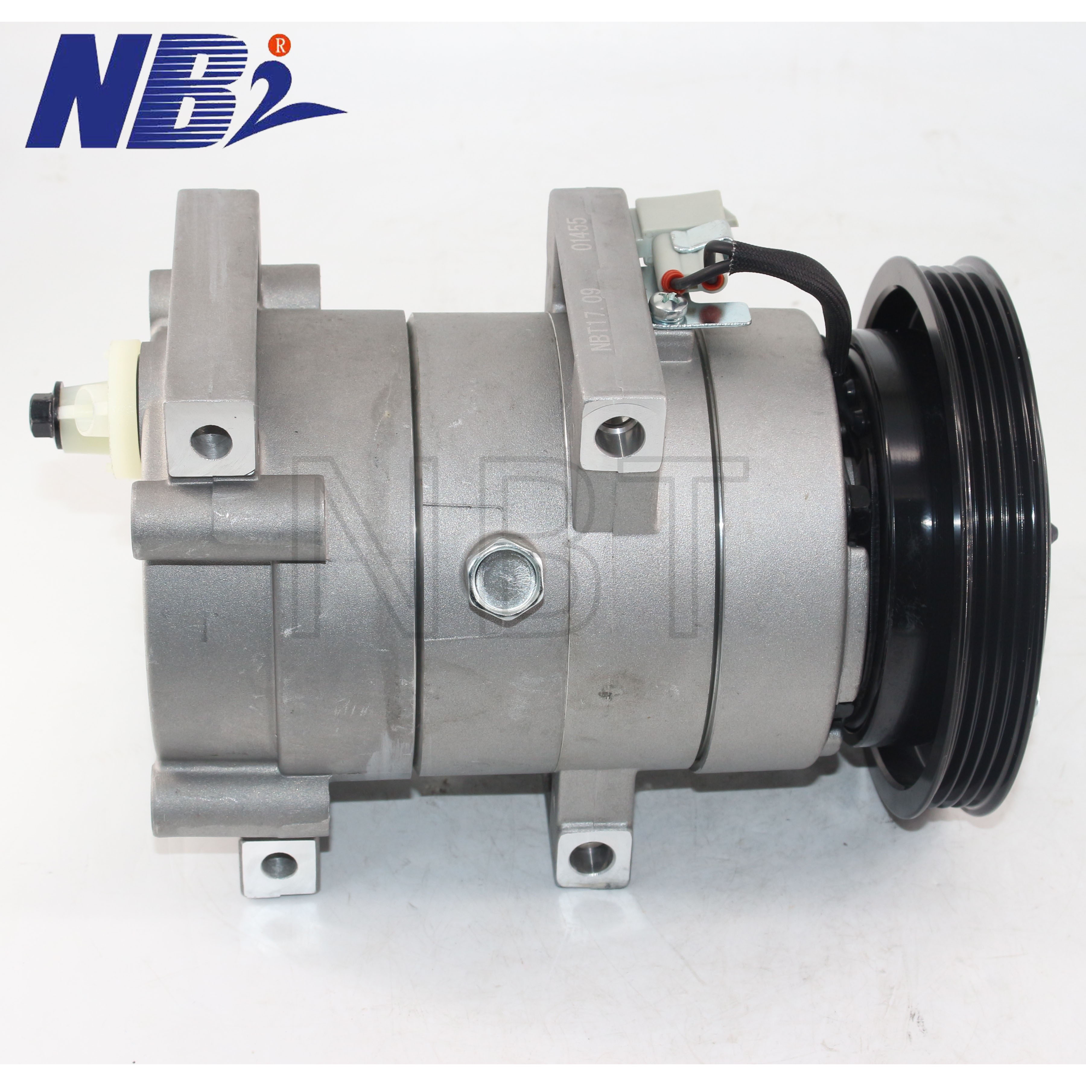 4PK Car AC Repair Parts Compressor 12V Auto Repair Parts Compressor Pump For Ford Transit WXFD007